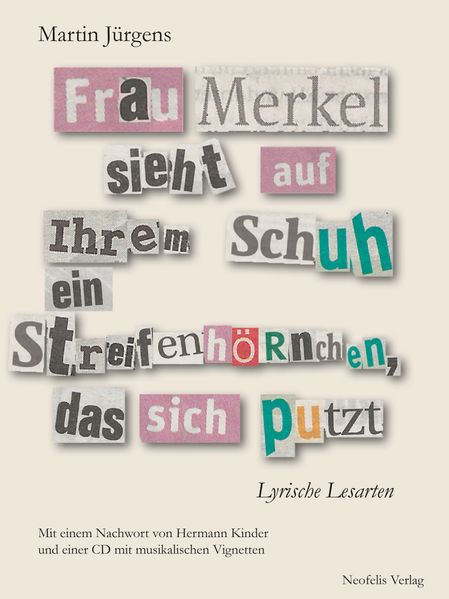 Cover von Frau Merkel sieht auf ihrem Schuh ein Streifenhörnchen, das sich putzt