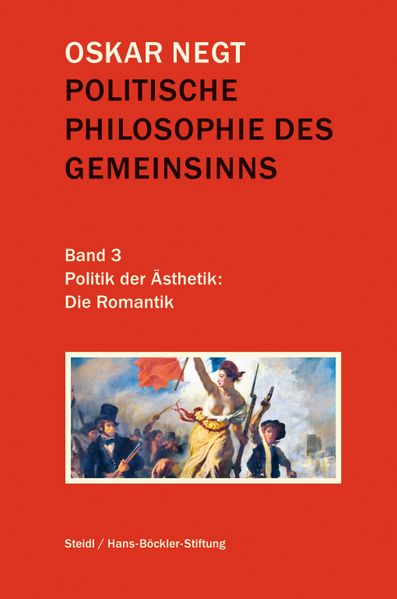 Cover von Politik der Ästhetik: die Romantik