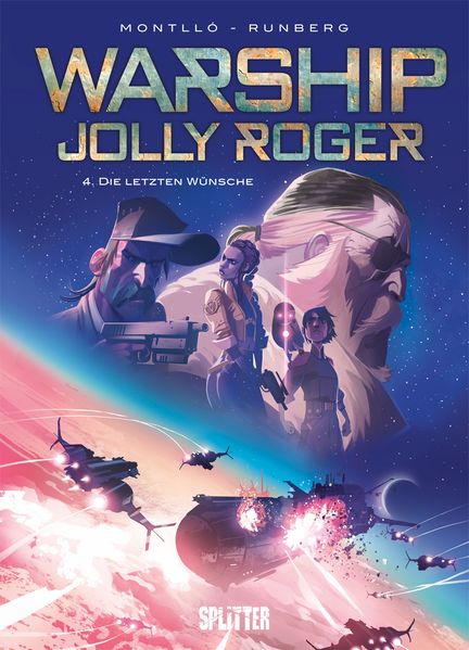 Cover von Warship Jolly Roger. Band 4