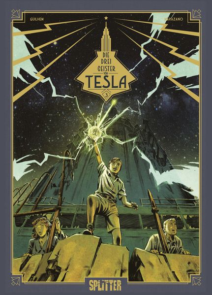 Cover von Die drei Geister von Tesla. Band 3