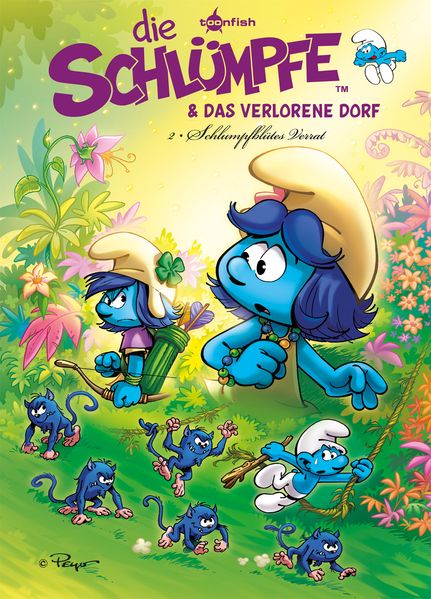 Cover von Die Schlümpfe und das verlorene Dorf. Band 2