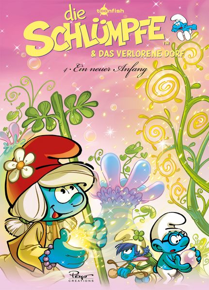 Cover von Die Schlümpfe und das verlorene Dorf. Band 4
