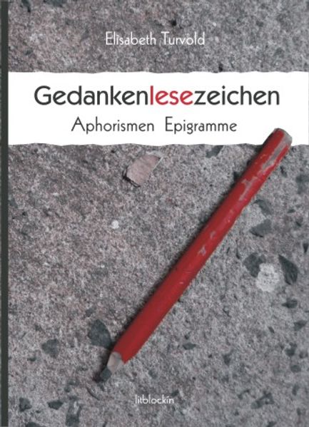 Cover von Gedankenlesezeichen
