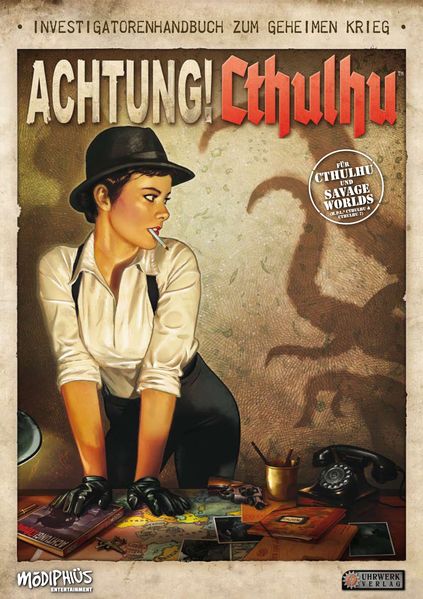 Cover von Achtung! Cthulhu – Investigatorenhandbuch