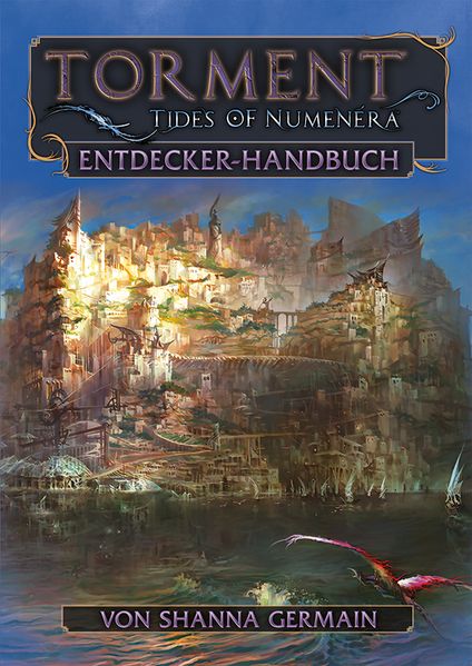 Cover von Torment: Tides of Numenera – Das Entdecker-Handbuch