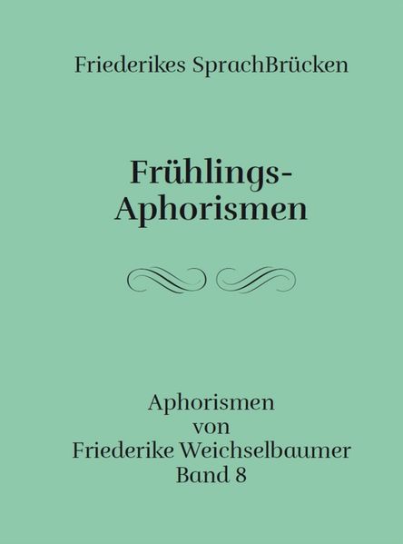 Cover von Frühlings-Aphorismen