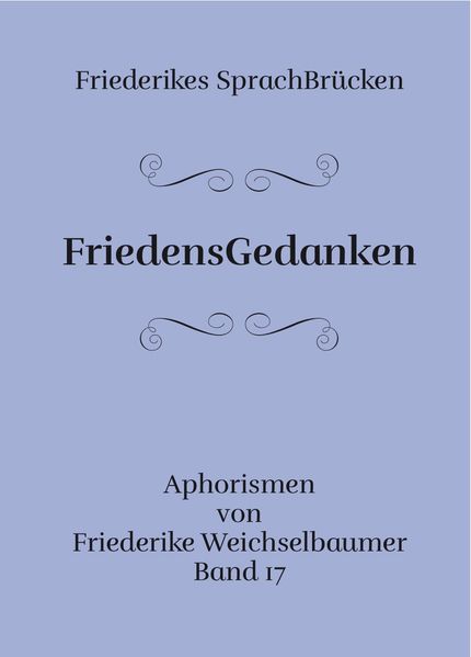 Cover von FriedensGedanken