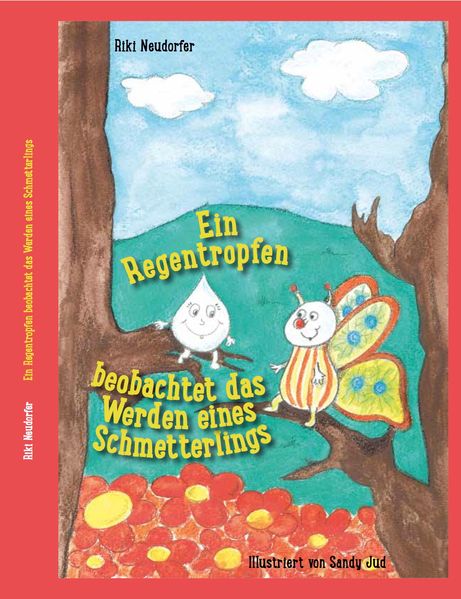 Cover von Ein Regentropfen beobachtet das Werden eines Schmetterlings