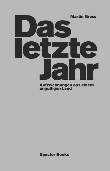 Cover von Das letzte Jahr