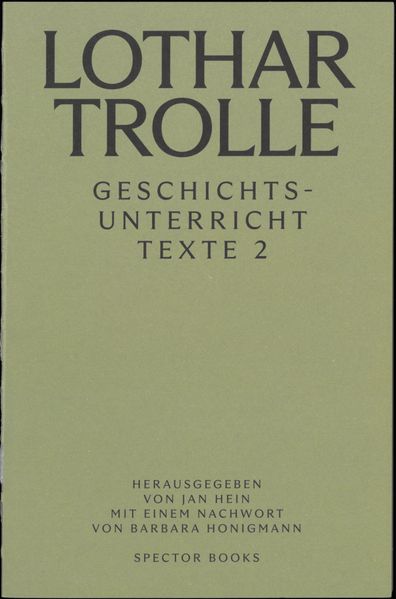 Cover von Geschichtsunterricht