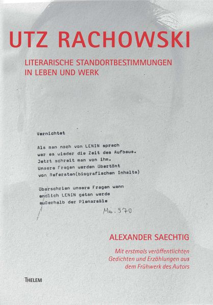 Cover von Utz Rachowski