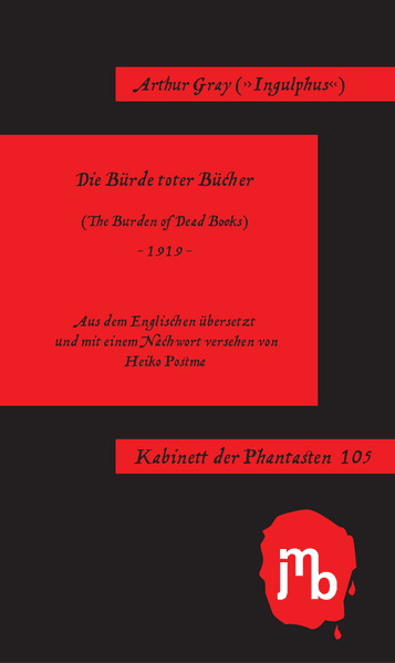 Cover von Die Bürde toter Bücher
