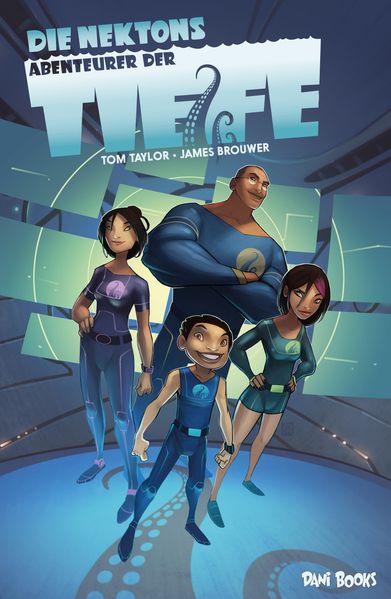 Cover von Die Nektons – Abenteurer der Tiefe (Die Comicvorlage zur Super-RTL-Trickserie)