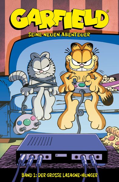 Cover von Garfield – Seine neuen Abenteuer, Band 1: Der große Lasagne-Hunger