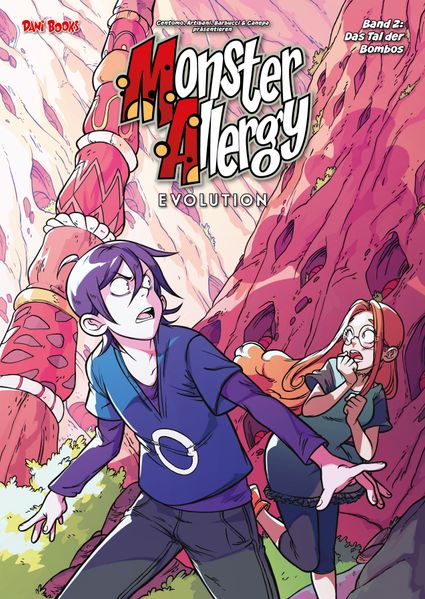 Cover von Monster Allergy: Evolution – Band 2: Das Tal der Bombos