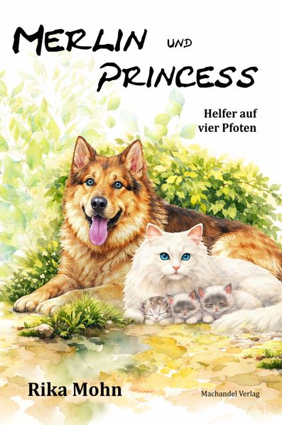 Cover von Merlin und Princess – Helfer auf vier Pfoten