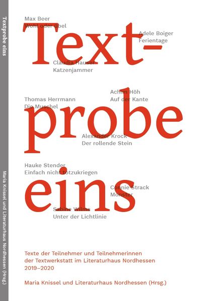 Cover von Textprobe eins