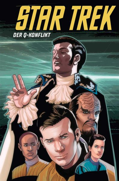 Cover von Star Trek Comicband 17: Der Q-Konflikt