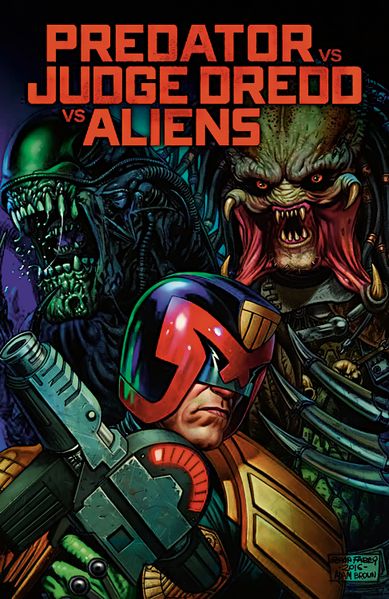 Cover von Predator vs. Judge Dredd vs. Aliens
