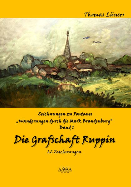 Cover von Zeichnungen zu Fontanes „Wanderungen durch die Mark Brandenburg“ – Band I
