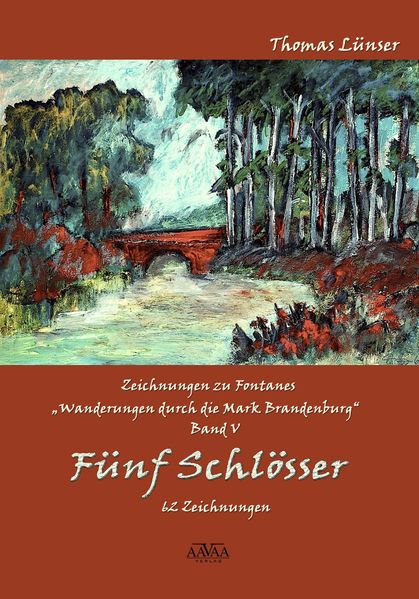 Cover von Zeichnungen zu Fontanes »Wanderungen durch die Mark Brandenburg« – Band V