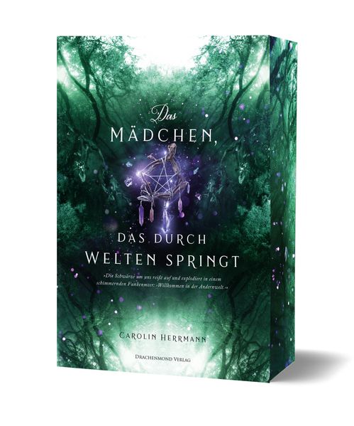 Cover von Das Mädchen, das durch Welten springt