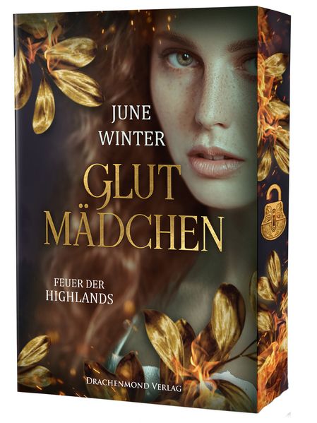 Cover von Glutmädchen – Feuer der Highlands