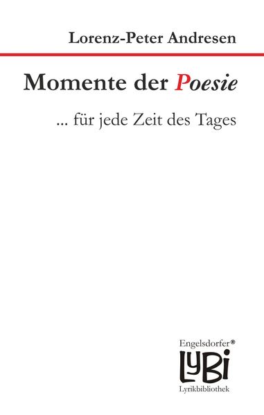 Cover von Momente der Poesie. … für jede Zeit des Tages