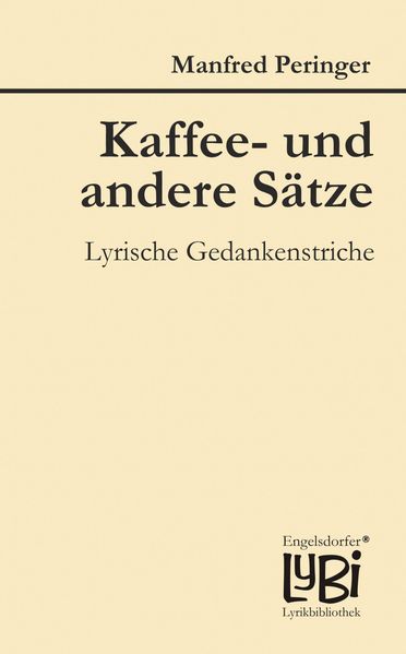 Cover von Kaffee- und andere Sätze