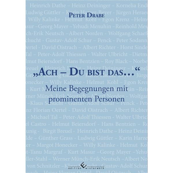 Cover von Ach- du bist das…