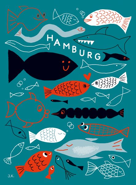 Cover von Notizbuch Fische