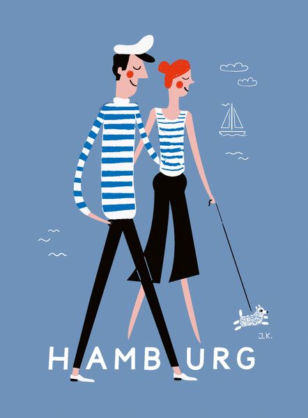 Cover von Notizbuch Paar mit Hund