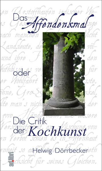 Cover von Das Affendenkmal oder Die Critik der Kochkunst