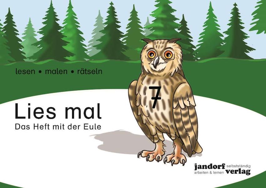 Cover von Lies mal 7 – Das Heft mit der Eule