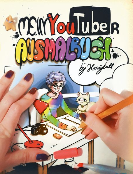 Cover von Mein YouTuber Ausmalbuch