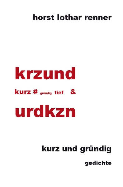 Cover von kurz und gründig