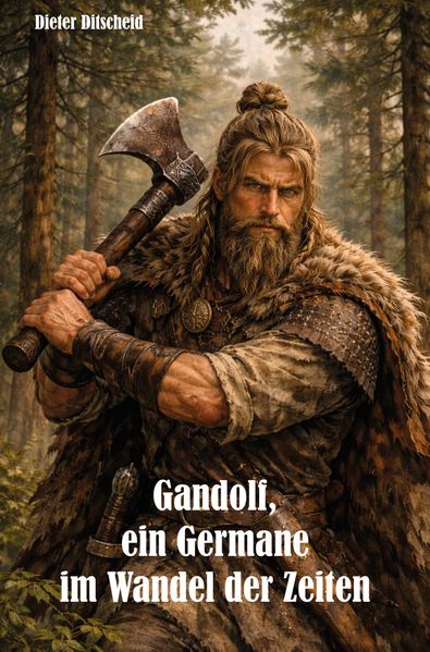 Cover von Gandolf, ein Germane im Wandel der Zeiten