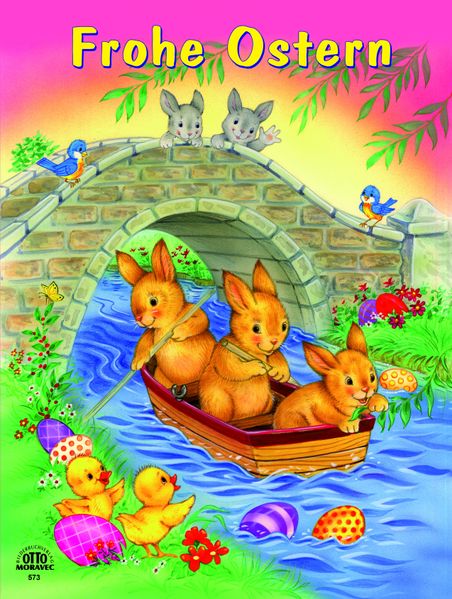 Cover von Frohe Ostern Lesebuch + Lieder + Bastelanleitungen + Spiele