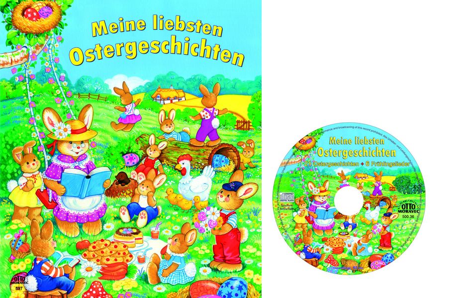 Cover von Meine liebsten Ostergeschichten + CD (21 Geschichten + 6 Lieder)