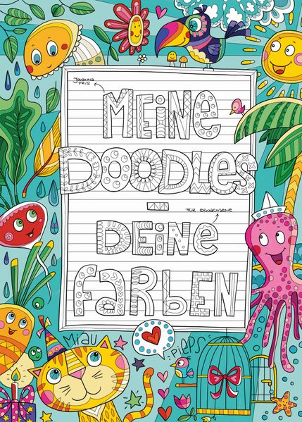 Cover von Meine Doodles – Deine Farben