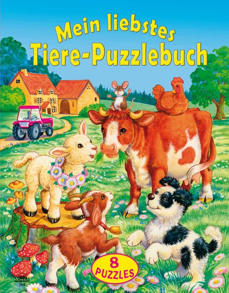 Cover von Mein liebstes Tiere-Puzzlebuch