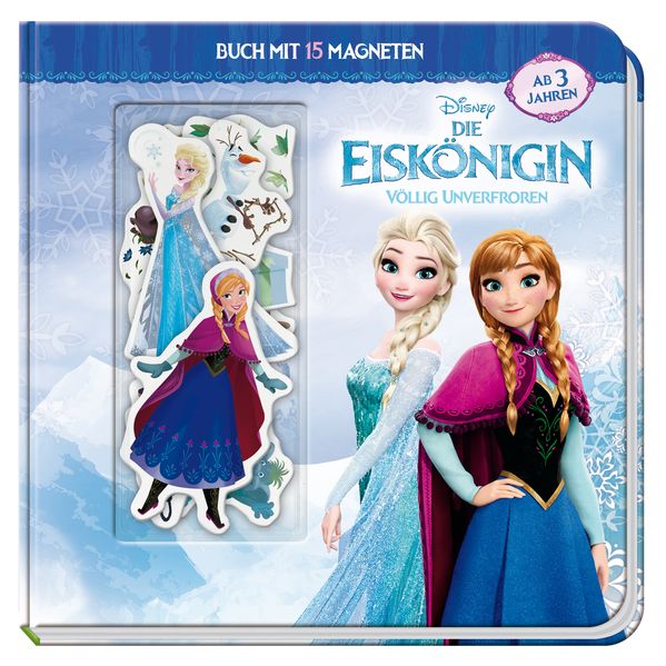 Cover von Disney Die Eiskönigin: Buch mit 15 Magneten