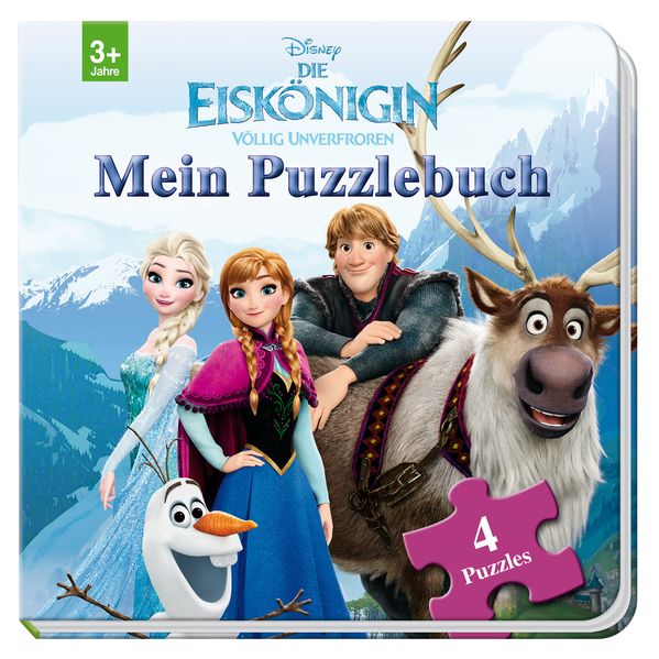 Cover von Disney Die Eiskönigin: Mein Puzzlebuch