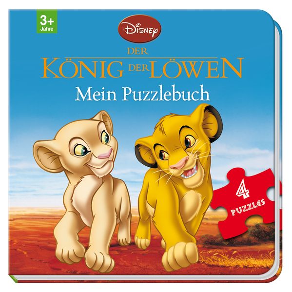 Cover von Disney König der Löwen: Mein Puzzlebuch