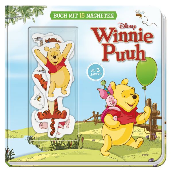 Cover von Disney Winnie Puuh: Buch mit 15 Magneten