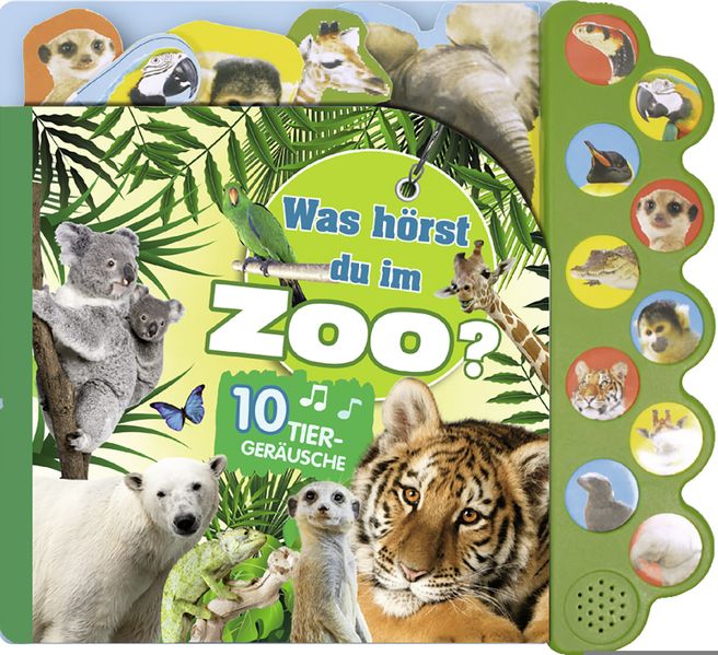 Cover von Was hörst Du im Zoo? Soundbuch