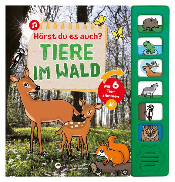 Cover von Hörst du es auch? Tiere im Wald