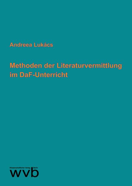 Cover von Methoden der Literaturvermittlung im DaF-Unterricht