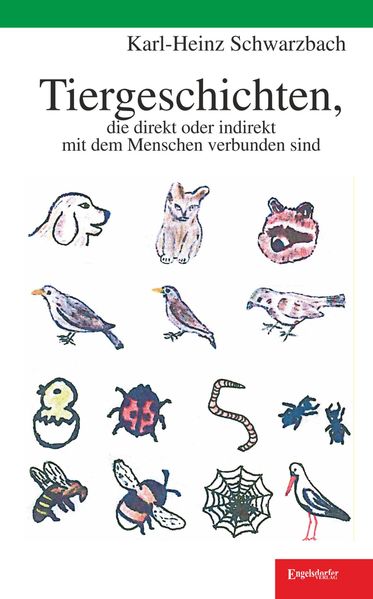 Cover von Tiergeschichten, die direkt oder indirekt mit dem Menschen verbunden sind