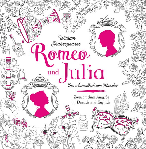 Cover von Romeo und Julia – Das Ausmalbuch